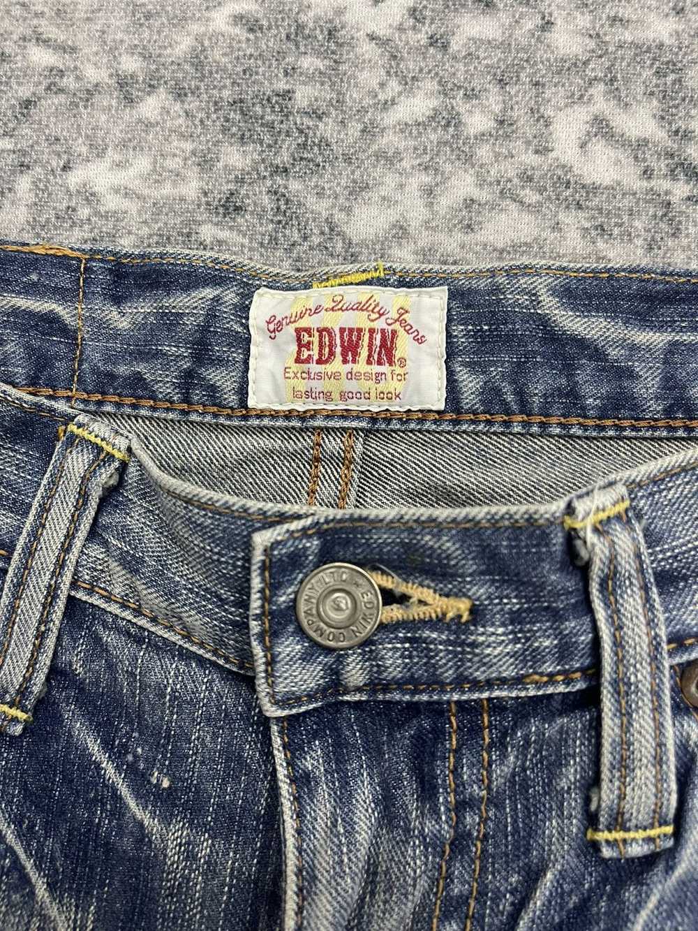 Edwin × Jean × PPFM EDWIN XV RIPPED DENIM. Accept… - image 4