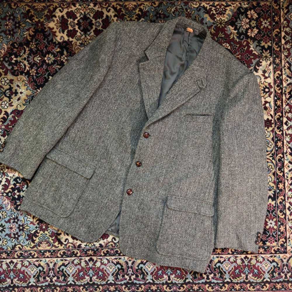 Harris Tweed × Tailor Made × Vintage VINTAGE 70`s… - image 1