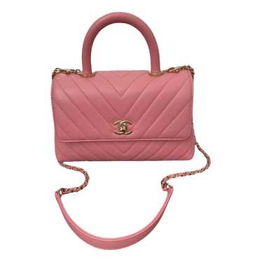 Chanel Coco Handle leather handbag - image 1