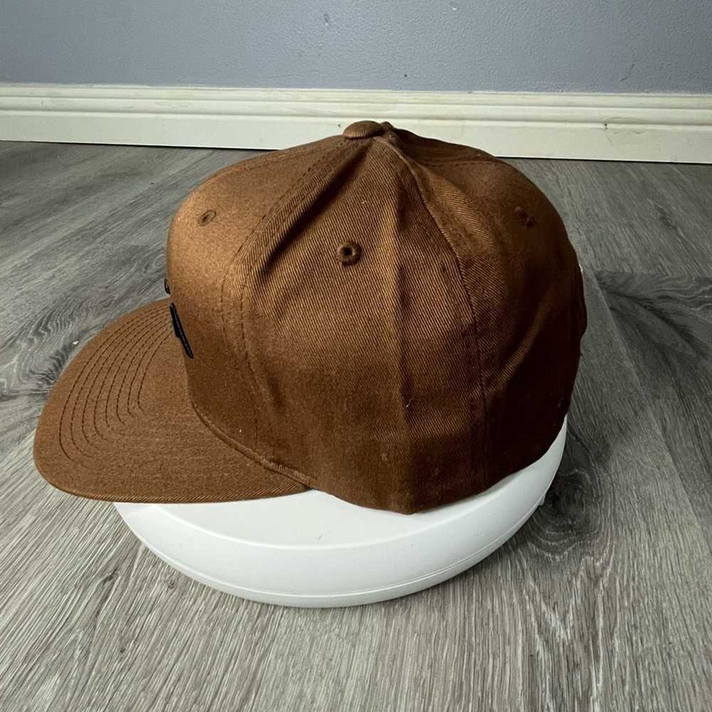 Rvca RVCA Hat Cap Mens Snap Back Brown Outdoor Su… - image 3