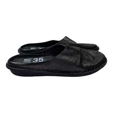 VIBAe VIBAe Roma leather slippers, preto black | … - image 1