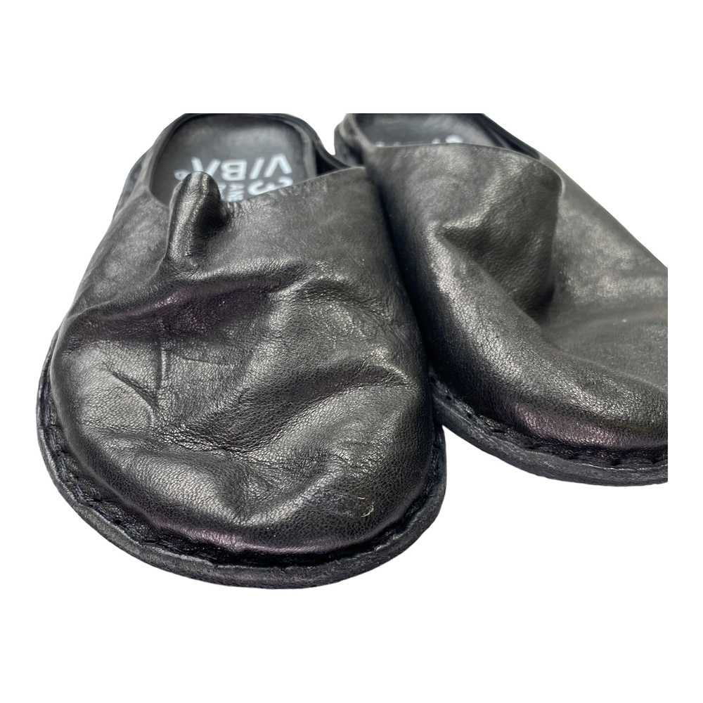 VIBAe VIBAe Roma leather slippers, preto black | … - image 4