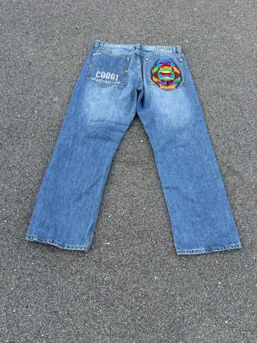 Coogi × Vintage Y2K baggy Coogi jeans 38x32 embro… - image 1