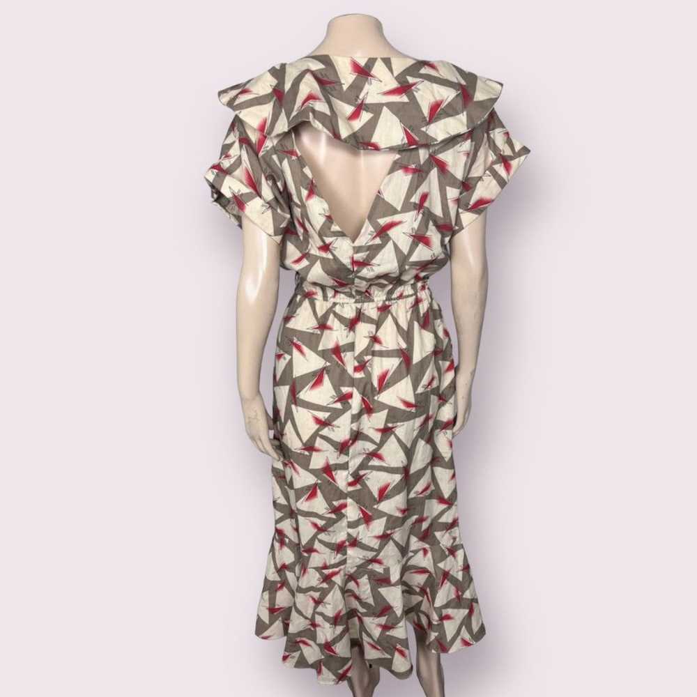 Vintage VTG Atomic Midi Dress - image 4