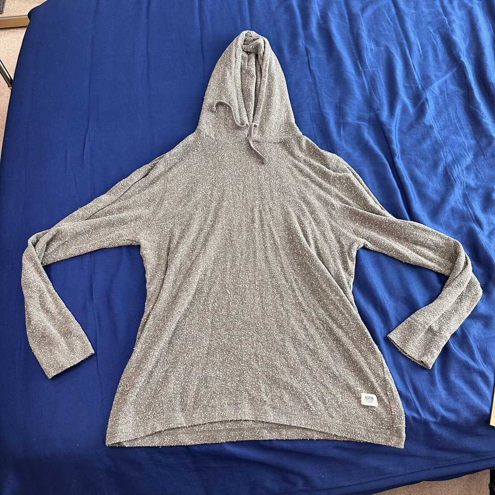 Katin katin hoodie Size L Gray Hooded Sweatshirt … - image 1