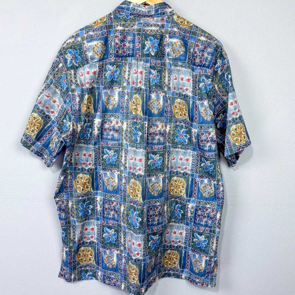 Tori Richard Vintage Tori Richard Hawaiian Blue B… - image 7