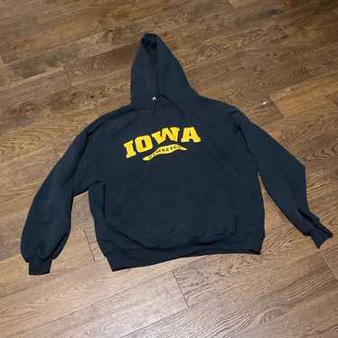 Jerzees Vintage Iowa Hawkeyes Hoodie