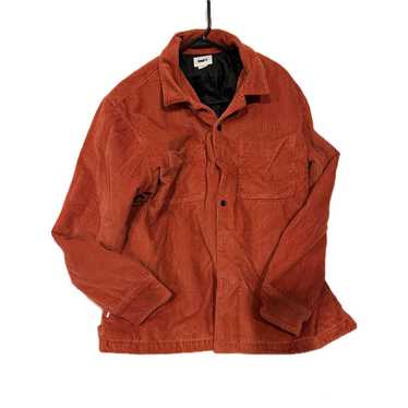 Obey Obey Rust Corduroy Shirt Jacket Button Up Me… - image 1