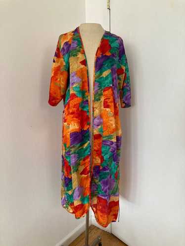 Intimate Pleasures Rainbow silky house robe (18) |