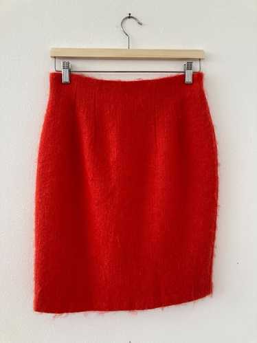 Brand Unknown Fuzzy wool pencil skirt (4) | Used,…