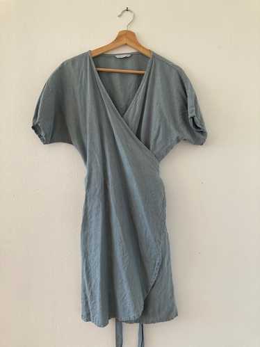 LINENFOX Mimosa wrap dress (XS) | Used, Secondhand