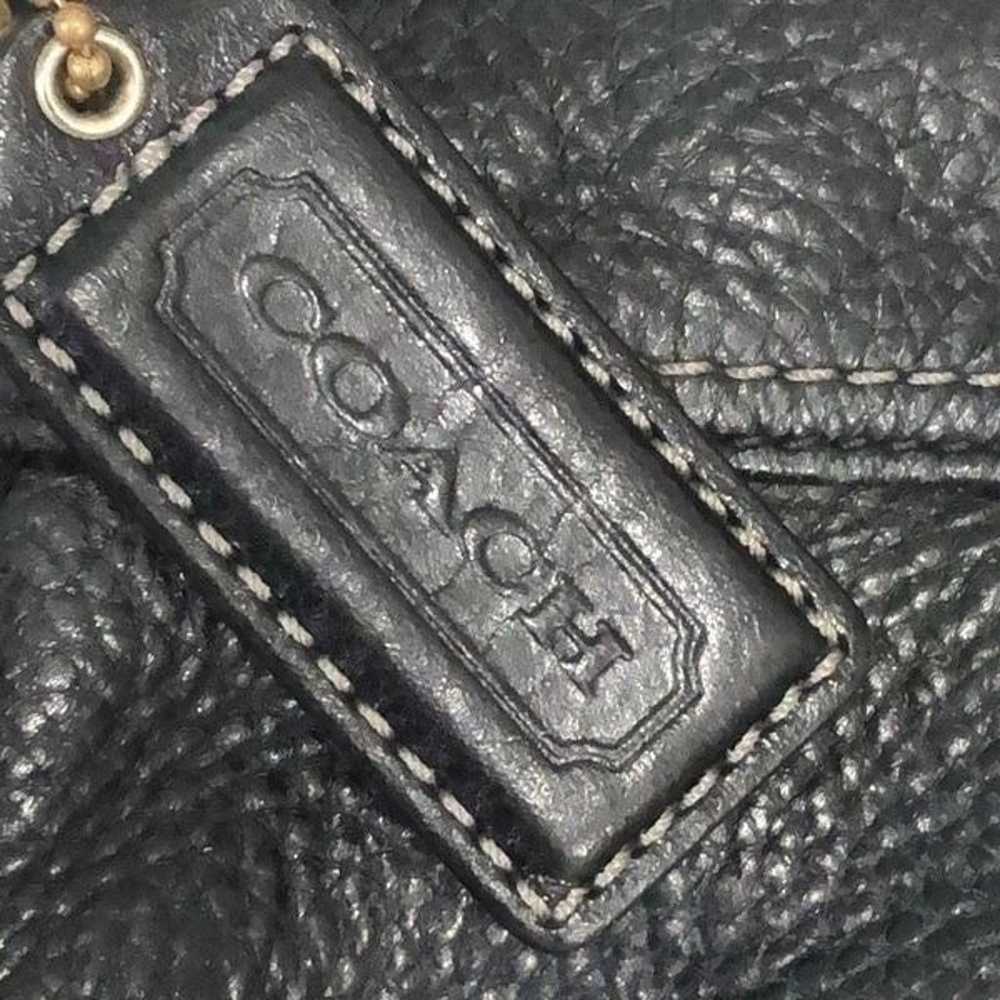 Coach Women's Genuine Leather Hobo Bag Black - image 3