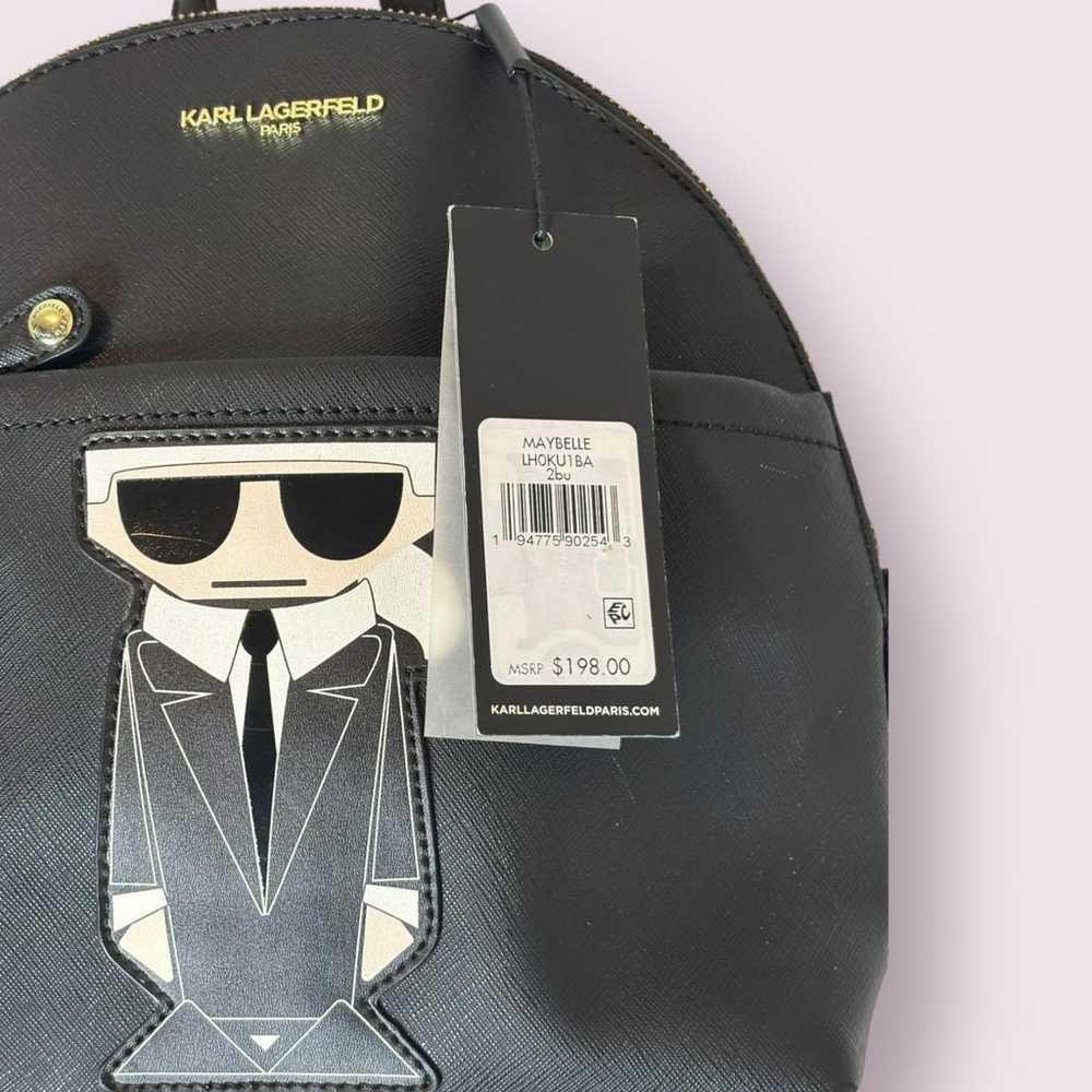 Karl Lagerfeld Leather backpack - image 3