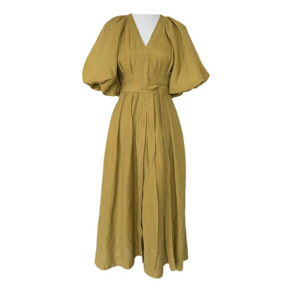 Aje Linen mid-length dress - image 1