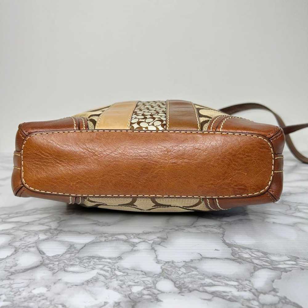 23 COACH Signature Shoulder Bag - image 3