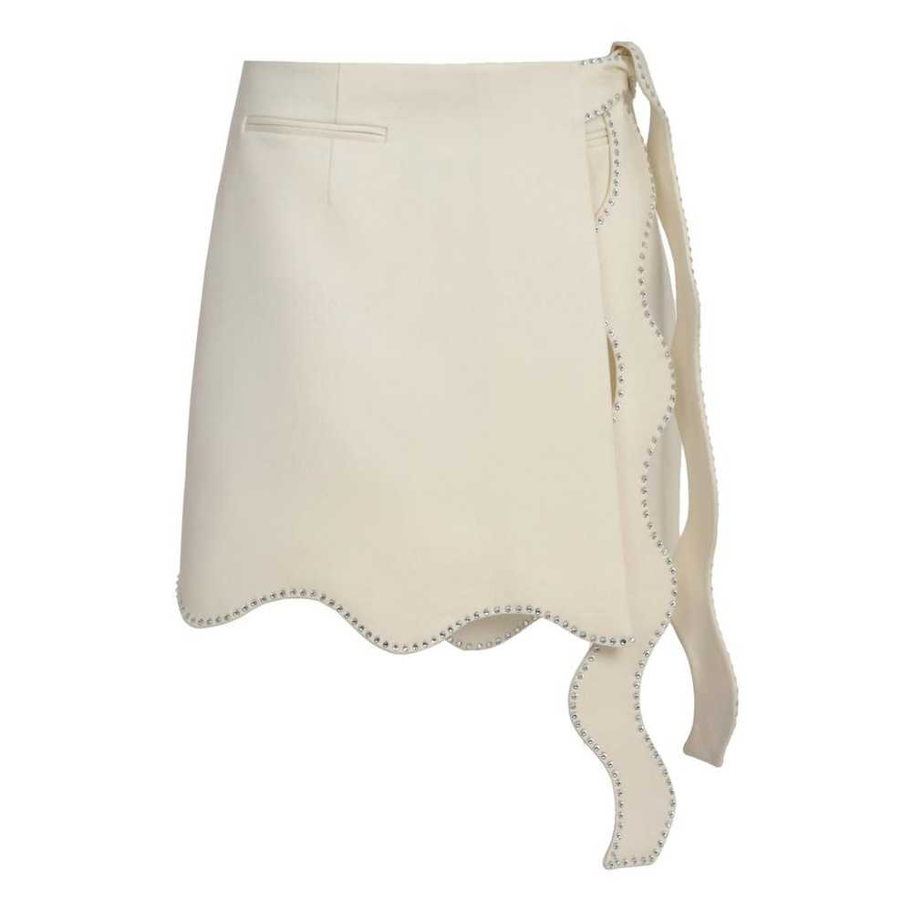 Mach & Mach Wool mini skirt - image 1