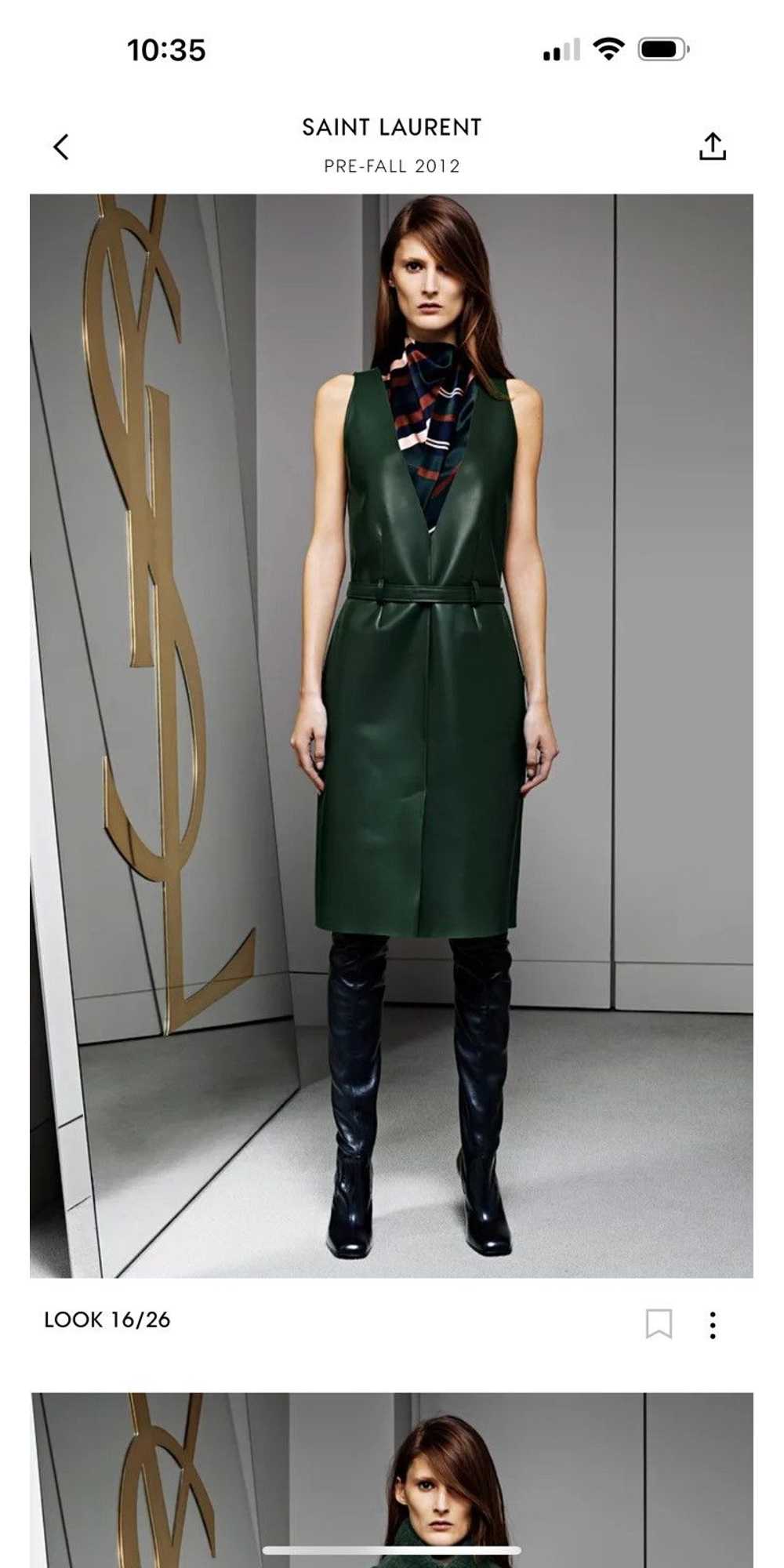 ワンピース Saint Laurent Saint Laurent Wrap Midi Dress Saint Laurent Saint Laurent Wrap Midi Dress (Saint Laurent