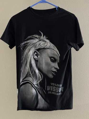 DieAntwoord Yo-landi Visser Tシャツ ヨーランディー Yolandi Visser Die Antwoord T-shirt Black Cotton All Sizes S