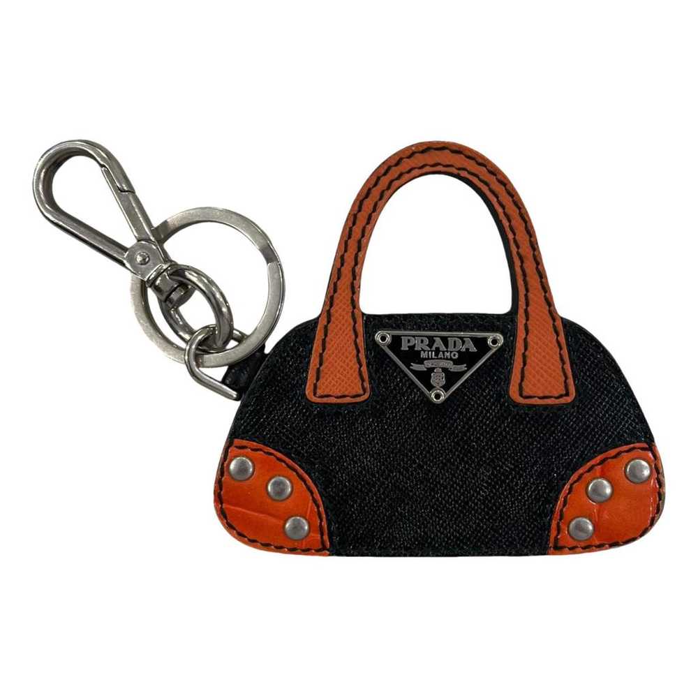 Prada Leather key ring - image 1