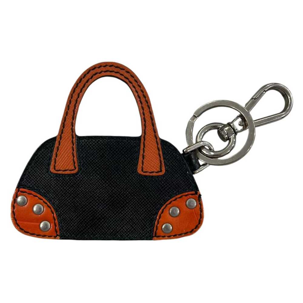 Prada Leather key ring - image 2