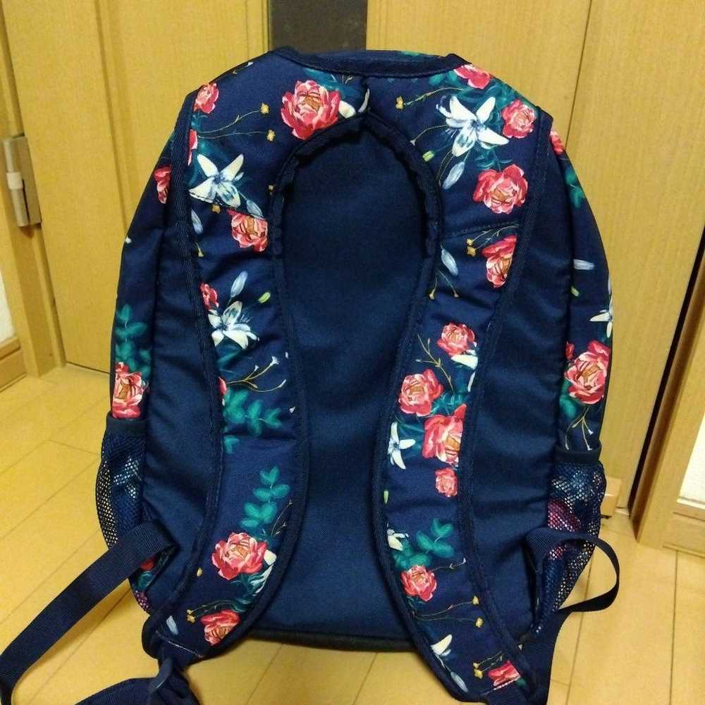 ROXY backpack with large capacity, floral pattern… - image 2