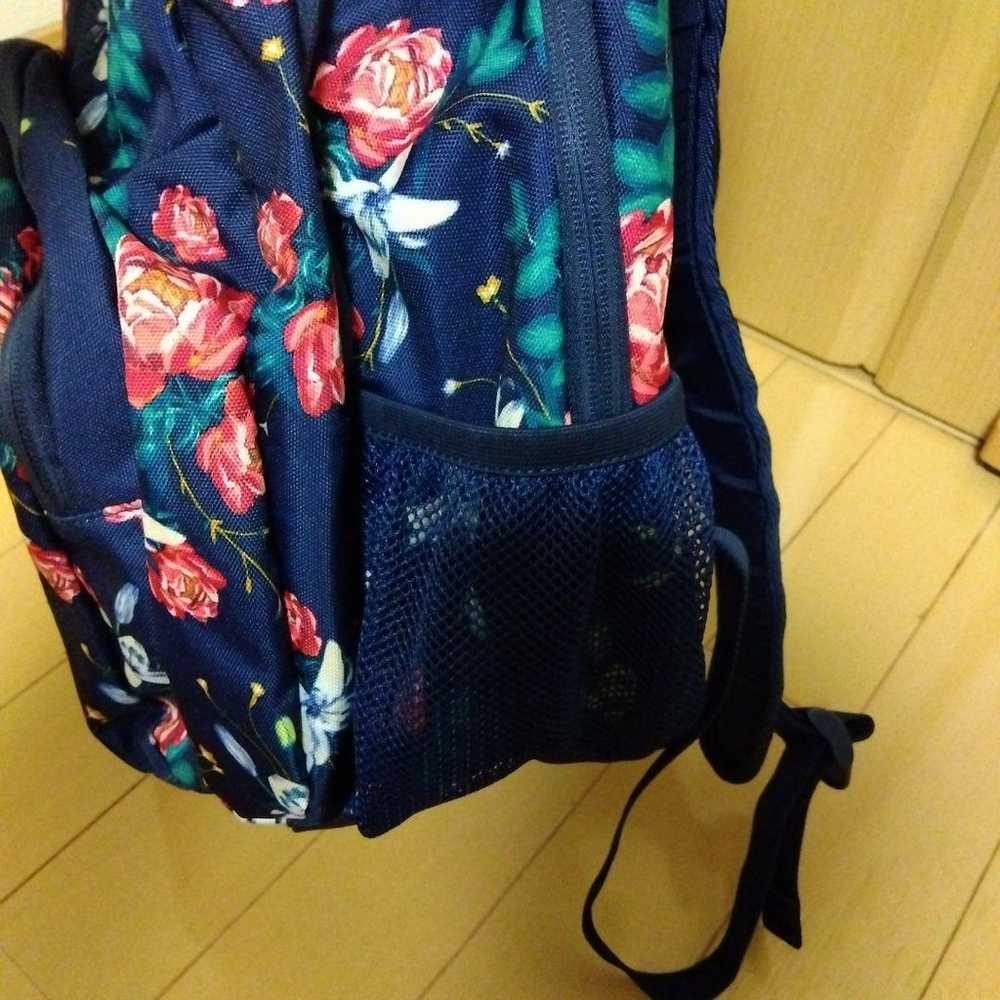 ROXY backpack with large capacity, floral pattern… - image 4