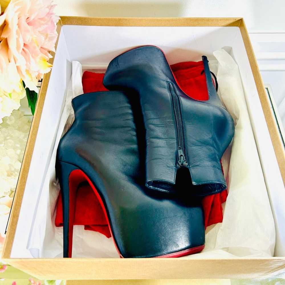 Christian Louboutin Leather ankle boots - image 10