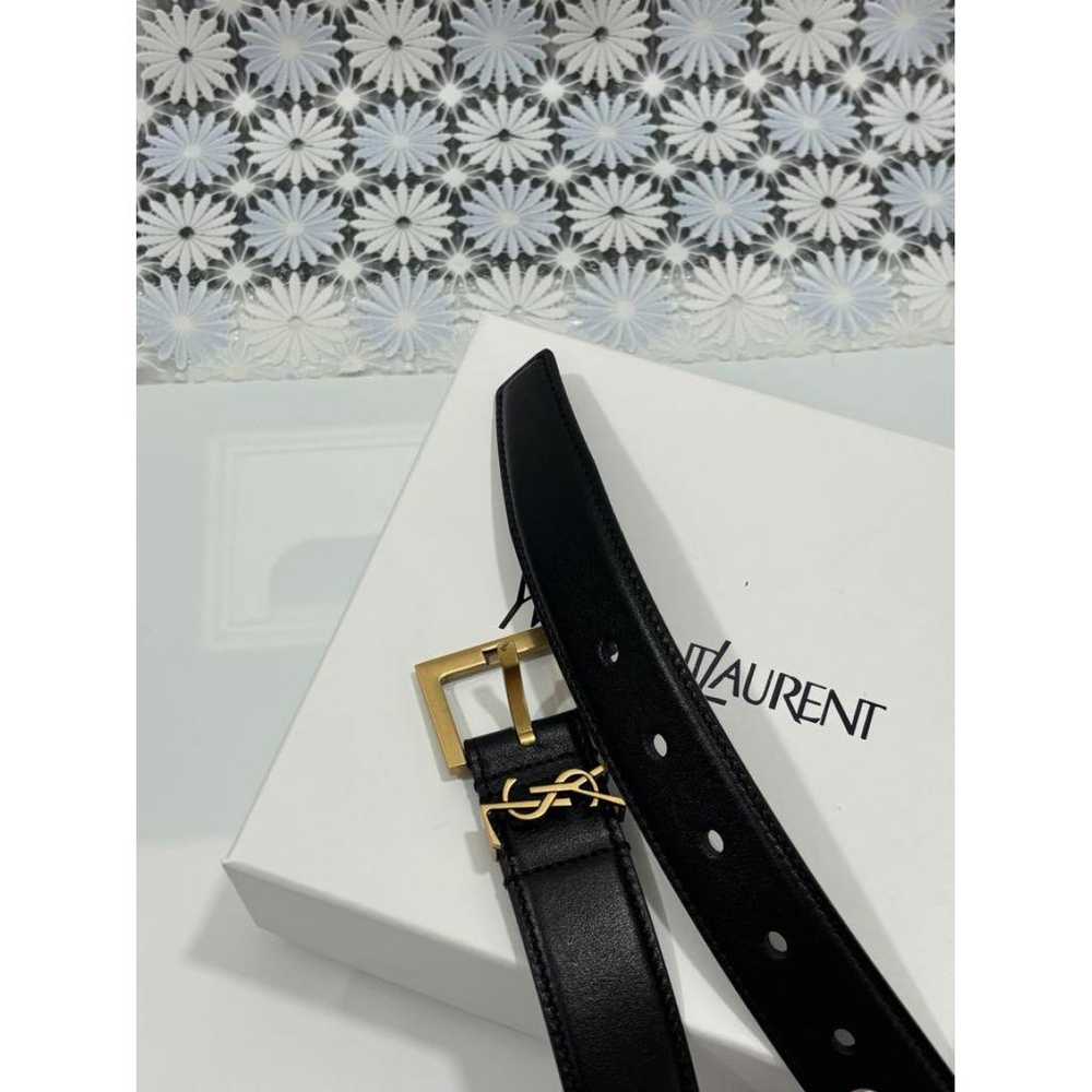 Saint Laurent Leather belt - image 7