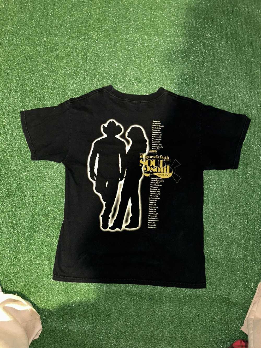 Vintage 2007 Tim Mcgraw & Faith Hill Tour Tee - image 2