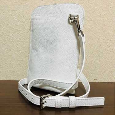 Outore Leather Pochette Shoulder Bag Smartphone W… - image 1