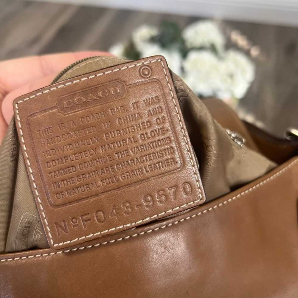 ✨ Stunning LIKE NEW Vintage Leather Coach ~ - image 7