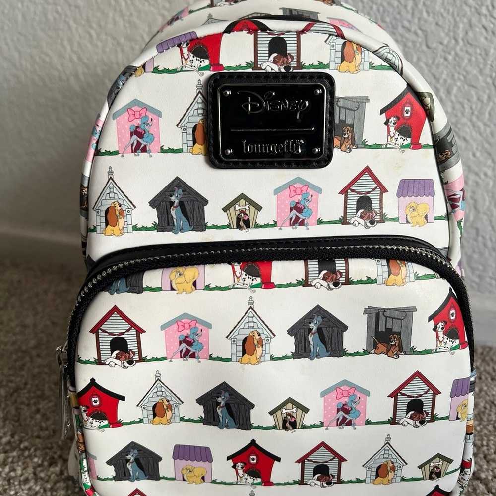 Disney Dog Loungefly Mini Backpack and Wallet Set - image 6