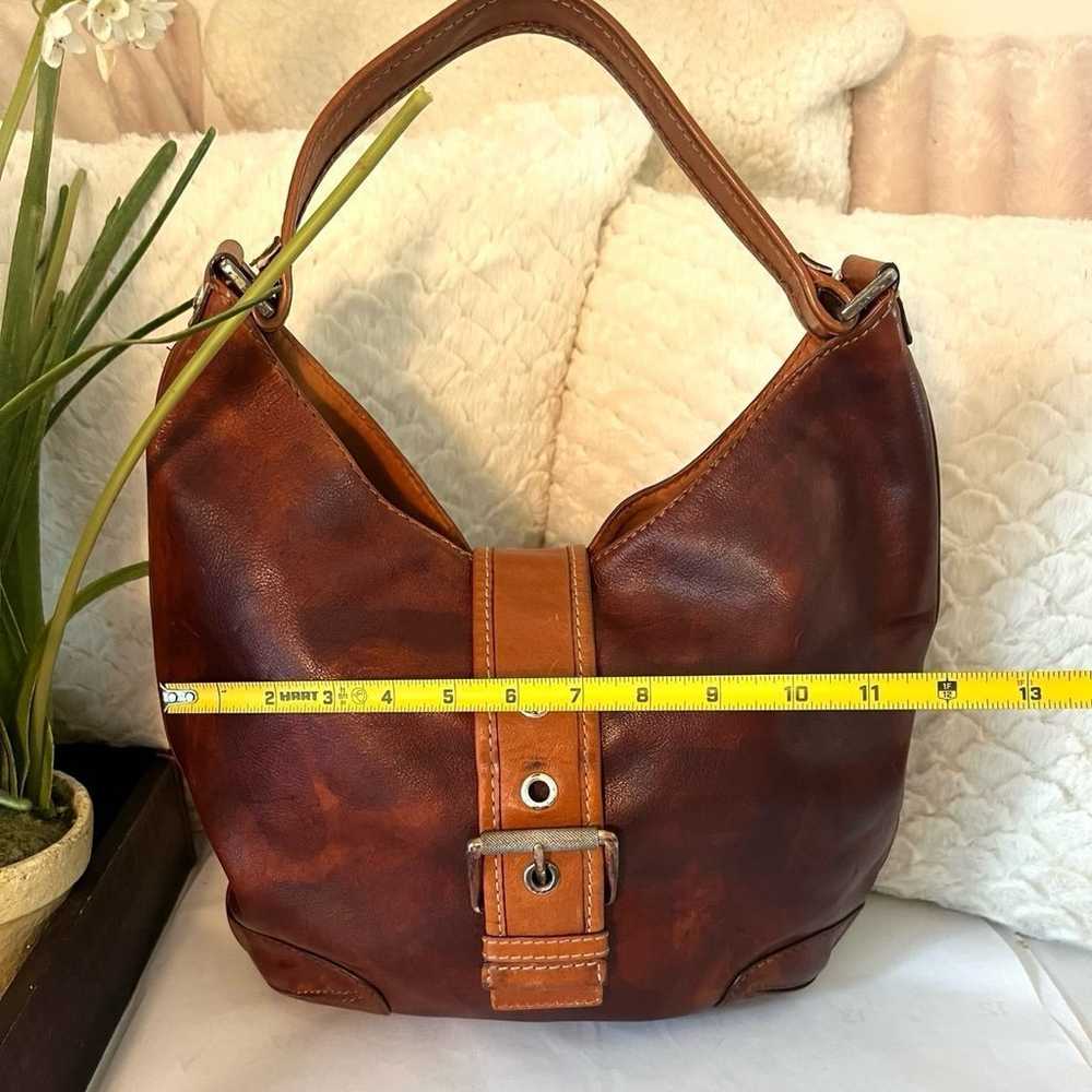 Michael Kors Hutton Buckle Shoulder Bag Hobo Two-… - image 10