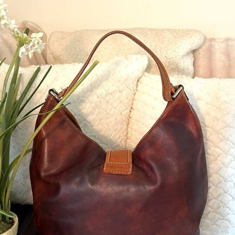 Michael Kors Hutton Buckle Shoulder Bag Hobo Two-… - image 3