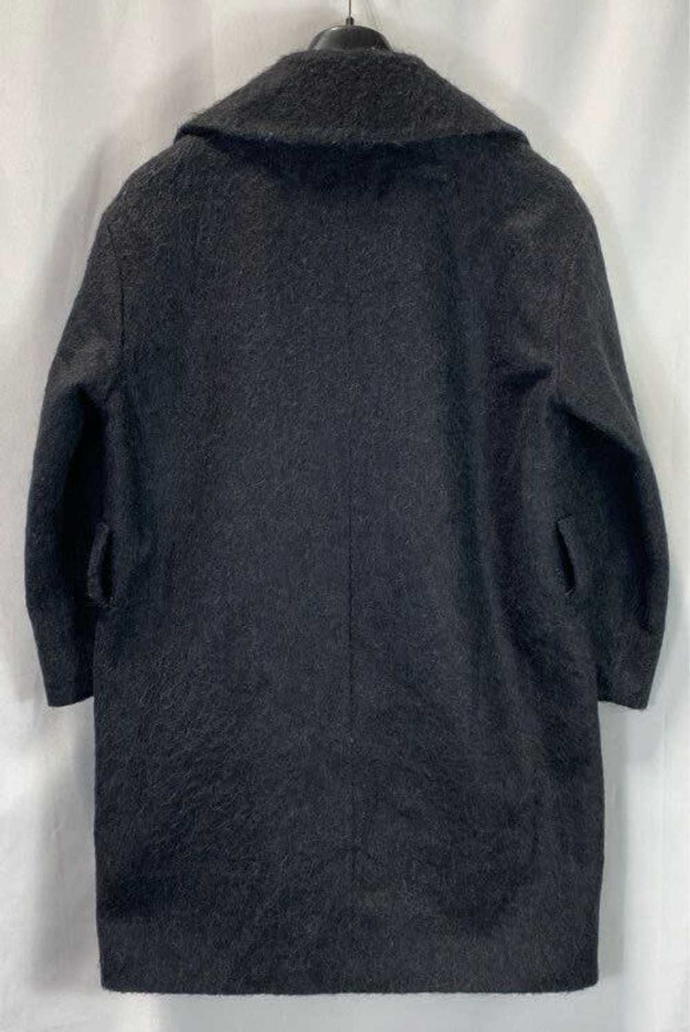 Diane Von Furstenberg Black Wool Coat - Size 6 - image 2