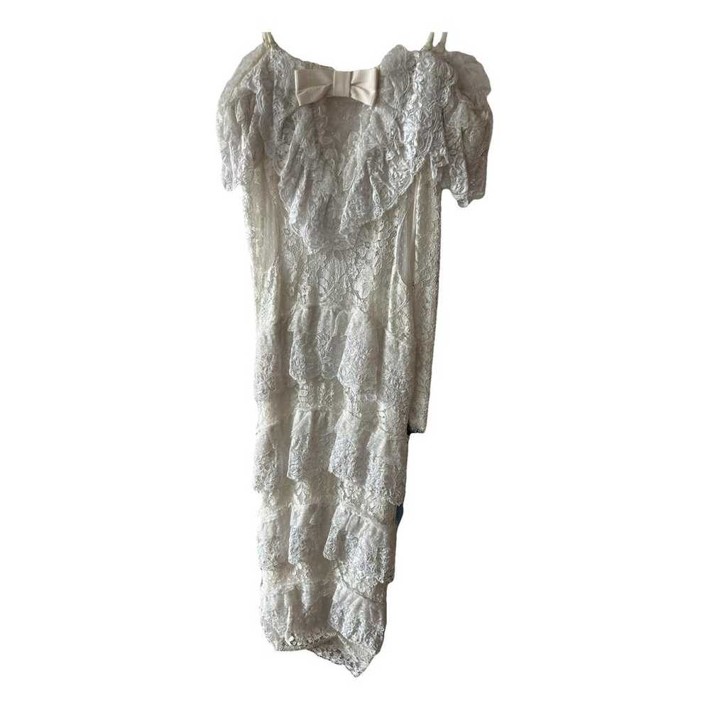 Alessandra Rich Lace maxi dress - image 1