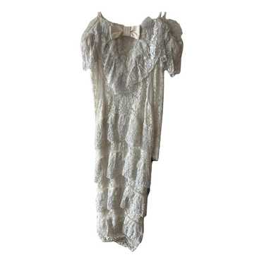 Alessandra Rich Lace maxi dress