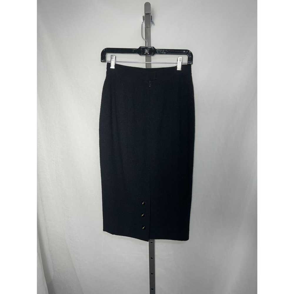 Chanel Wool mid-length skirt - image 2