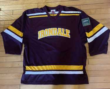 Collegiate × Hockey Jersey × Streetwear Vintage 0… - image 1