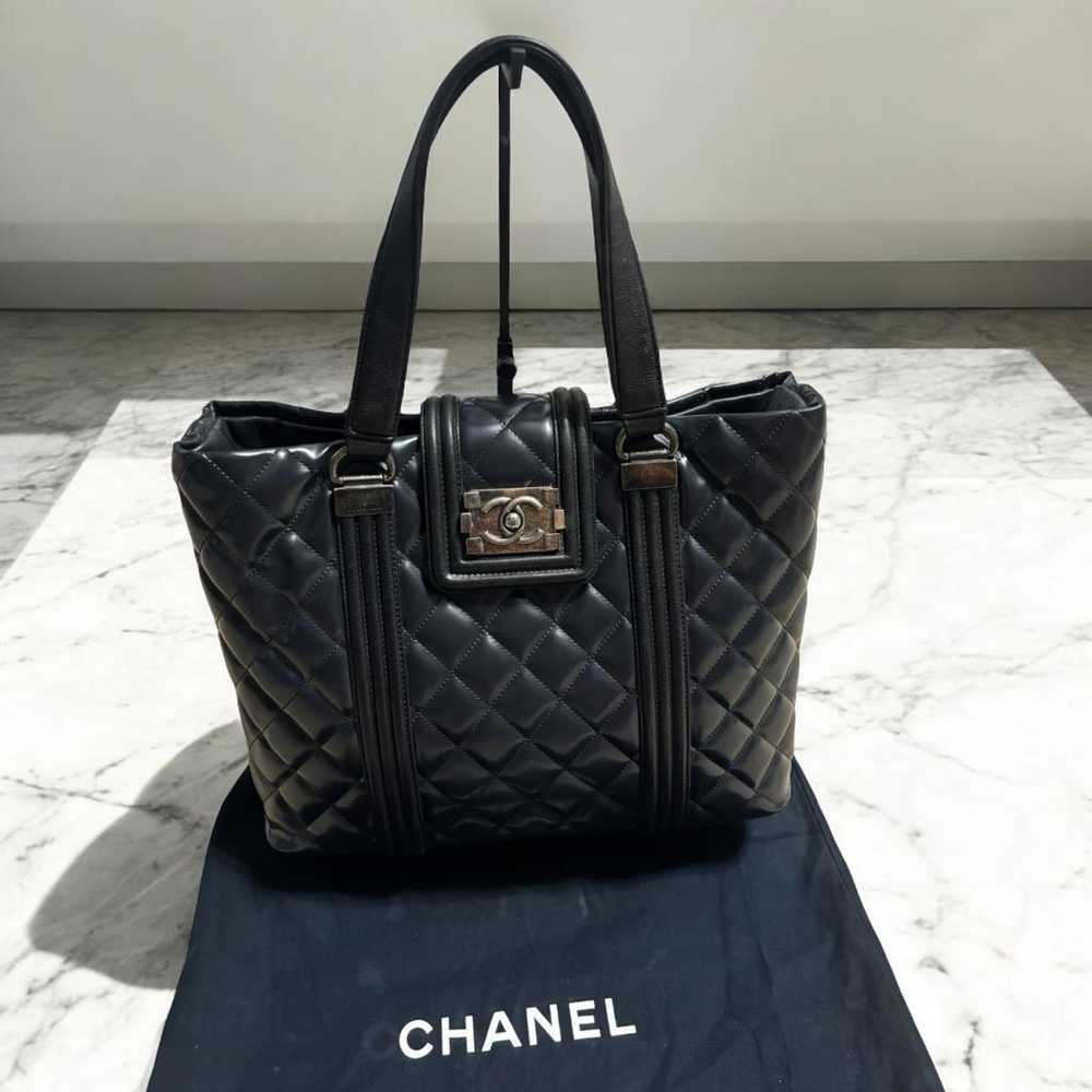 Chanel Boy leather bag - image 2