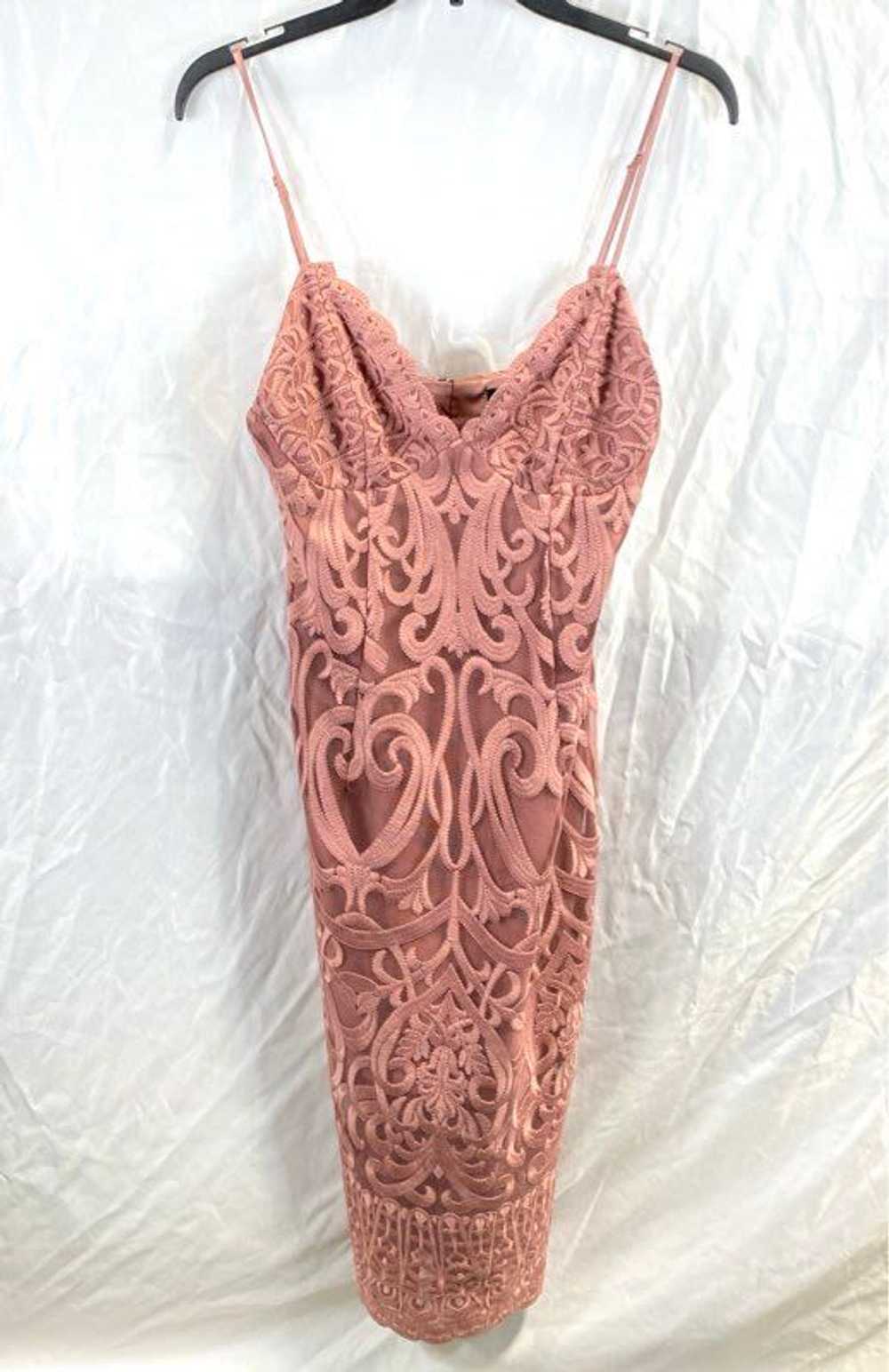 NWT Bardot Womens Mauve Lace Embroidered Sleevele… - image 1