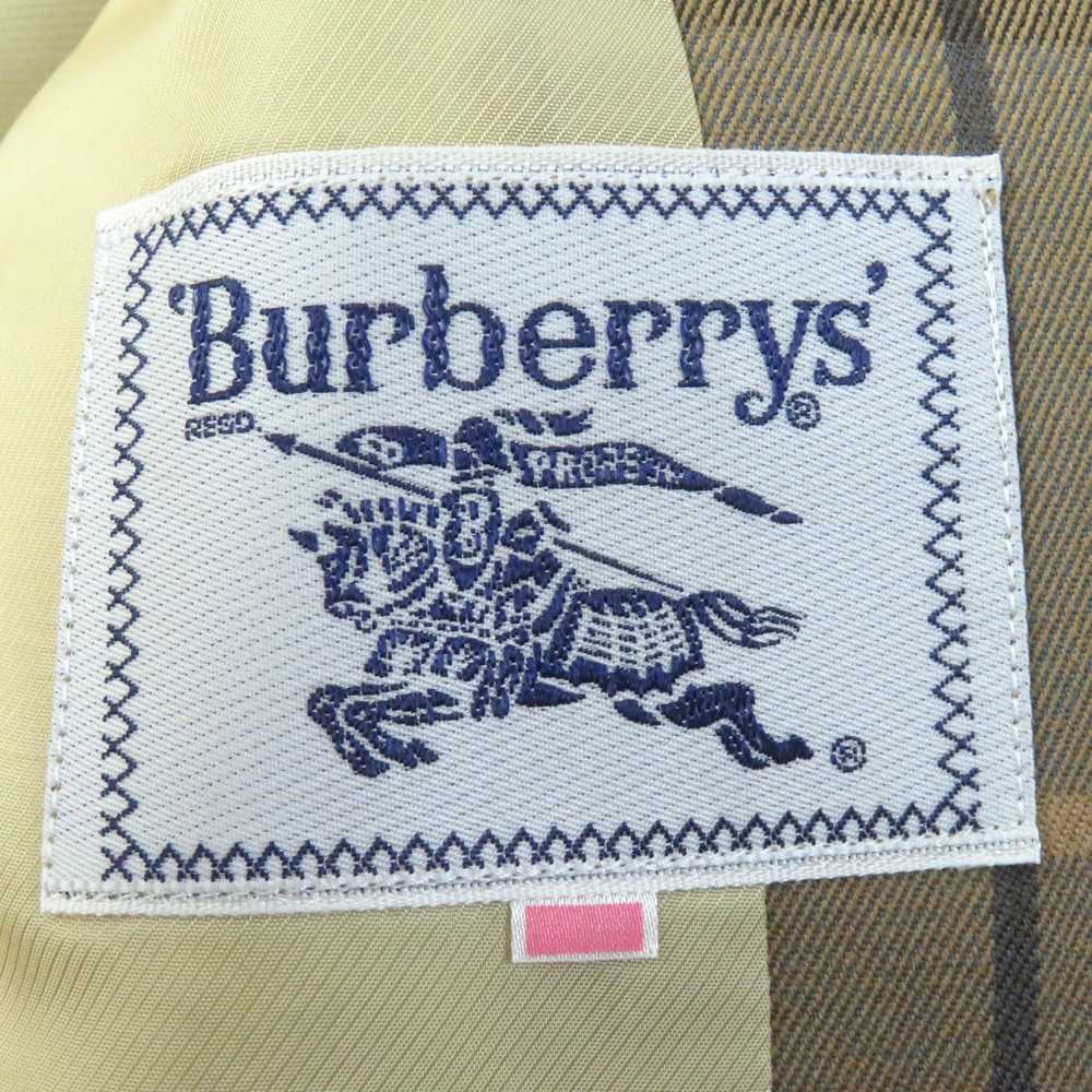 BURBERRY tailored jacket Outer: 100% wool, lining… - image 7