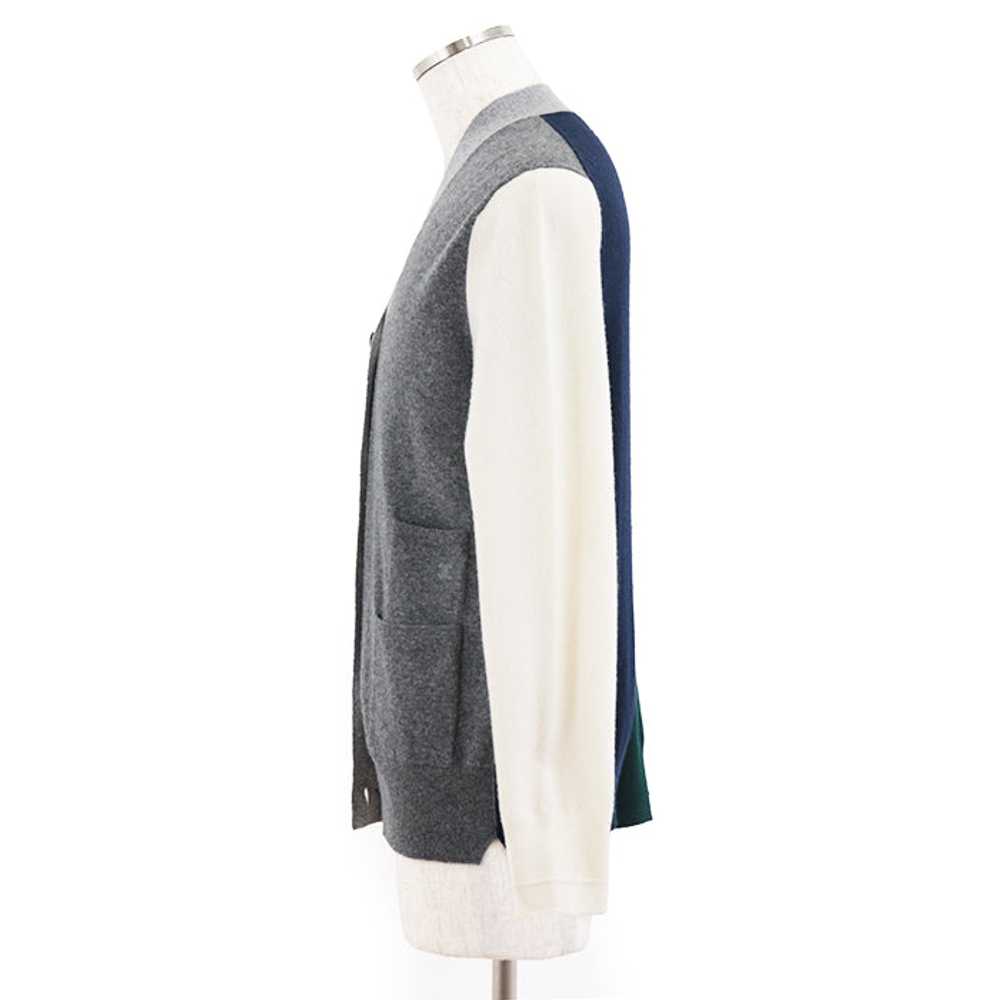 CELINE cardigan 100% wool multicolor tops Women M… - image 12