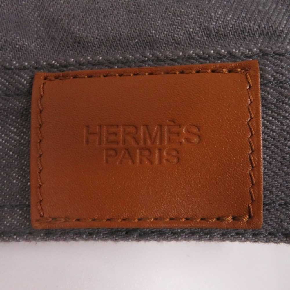 HERMES Denim Jacket 2H0256DT Outer: 100% cotton, … - image 12