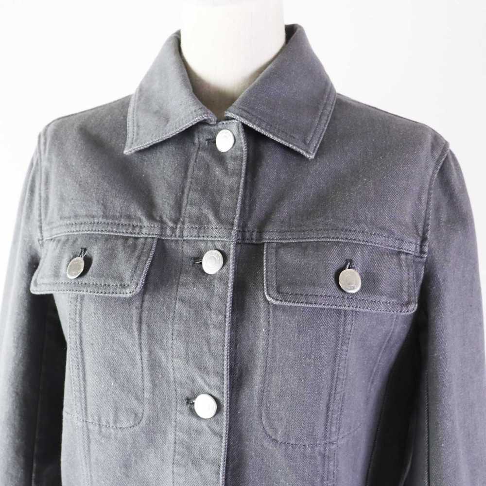 HERMES Denim Jacket 2H0256DT Outer: 100% cotton, … - image 2