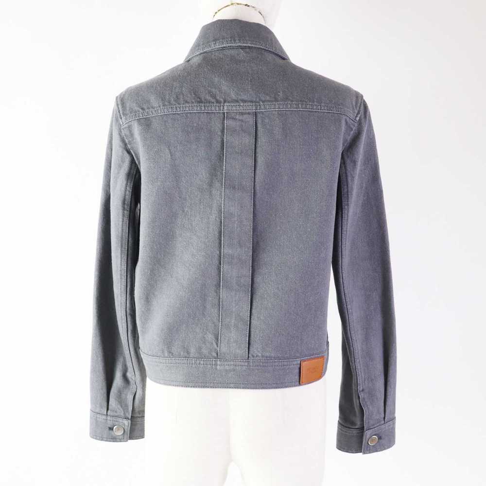 HERMES Denim Jacket 2H0256DT Outer: 100% cotton, … - image 4