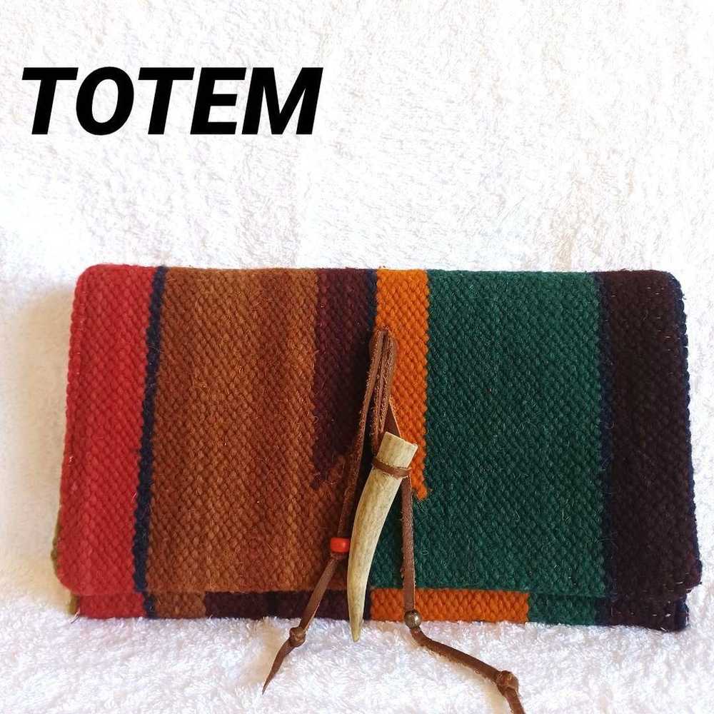 TOTEM Clutch Bag - Deer Antler, Deer Leather, Woo… - image 1