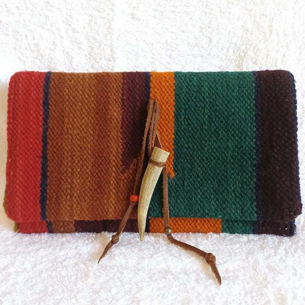 TOTEM Clutch Bag - Deer Antler, Deer Leather, Woo… - image 2