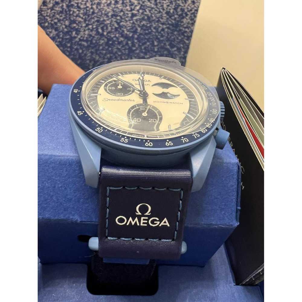 Omega X Swatch Ceramic watch - image 9