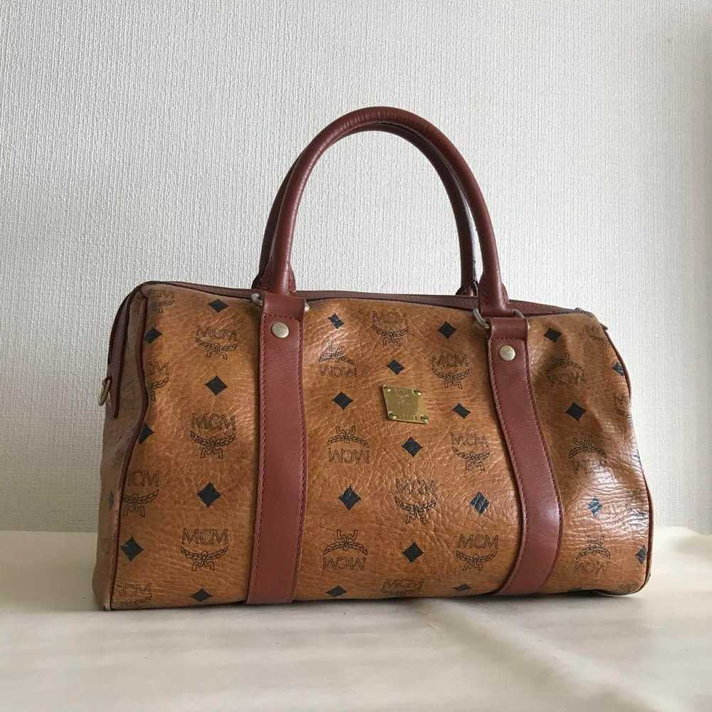 MCM MC M Mini Boston Bag - image 1